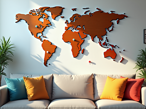 4 Key Practices for Choosing a Map of World for Wall Decor