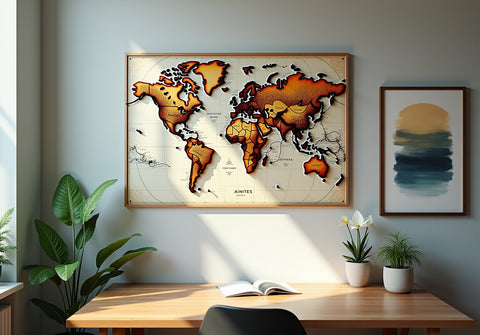 10 Inspiring Ideas for Home Office Wall Decor
