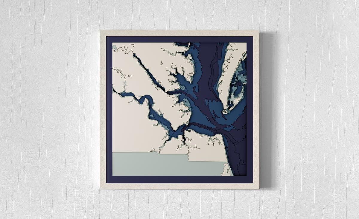 Newport News, Chesapeake Bay, VA, USA design