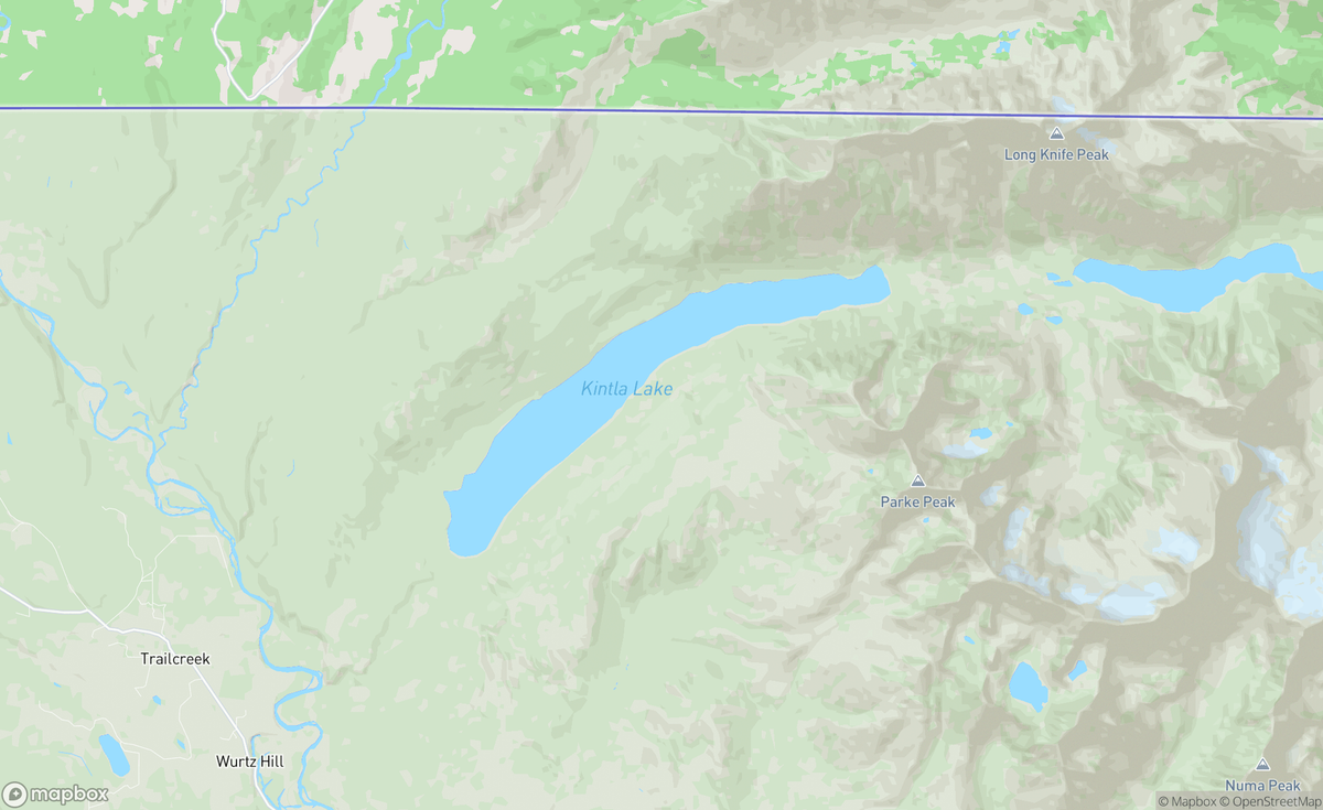 Map of Logging Lake, MT, USA