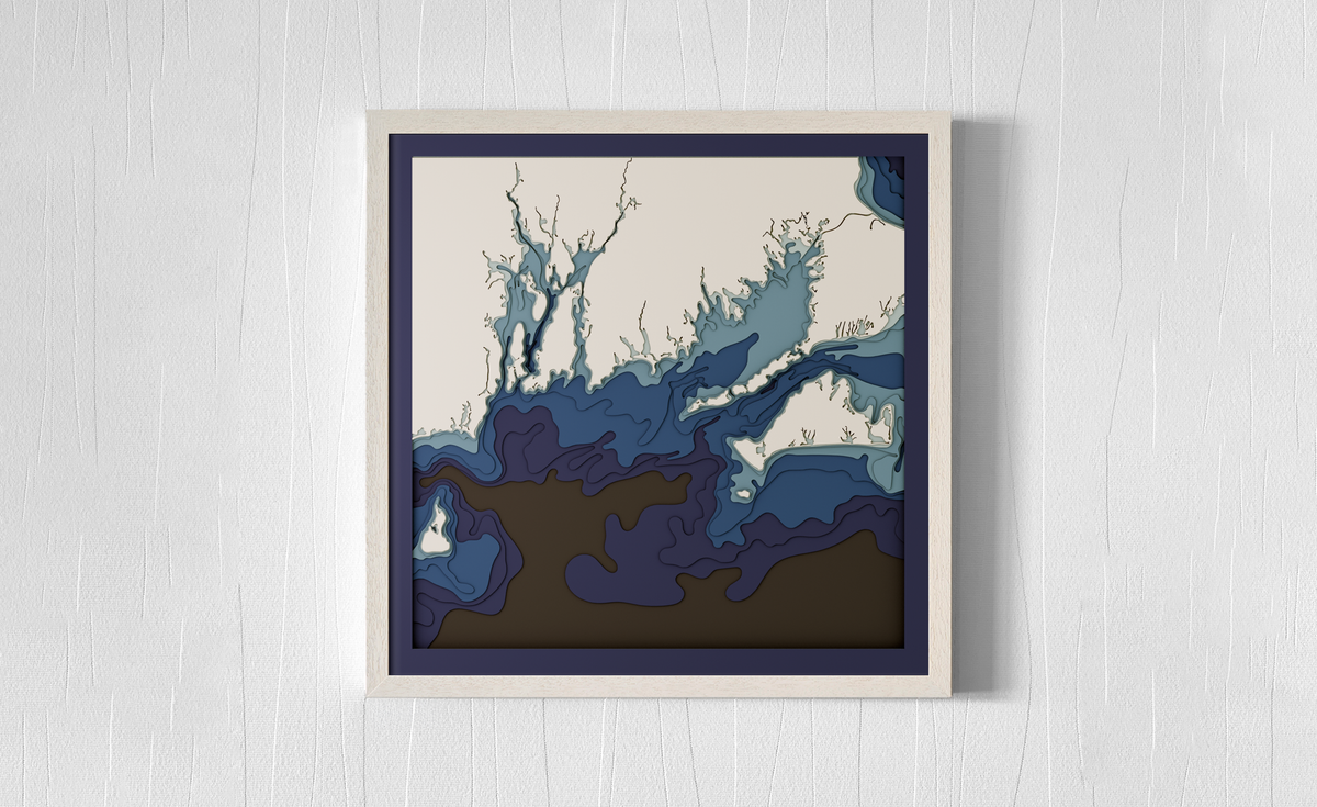 Rhode Island Sound & Buzzards Bay, RI, USA design