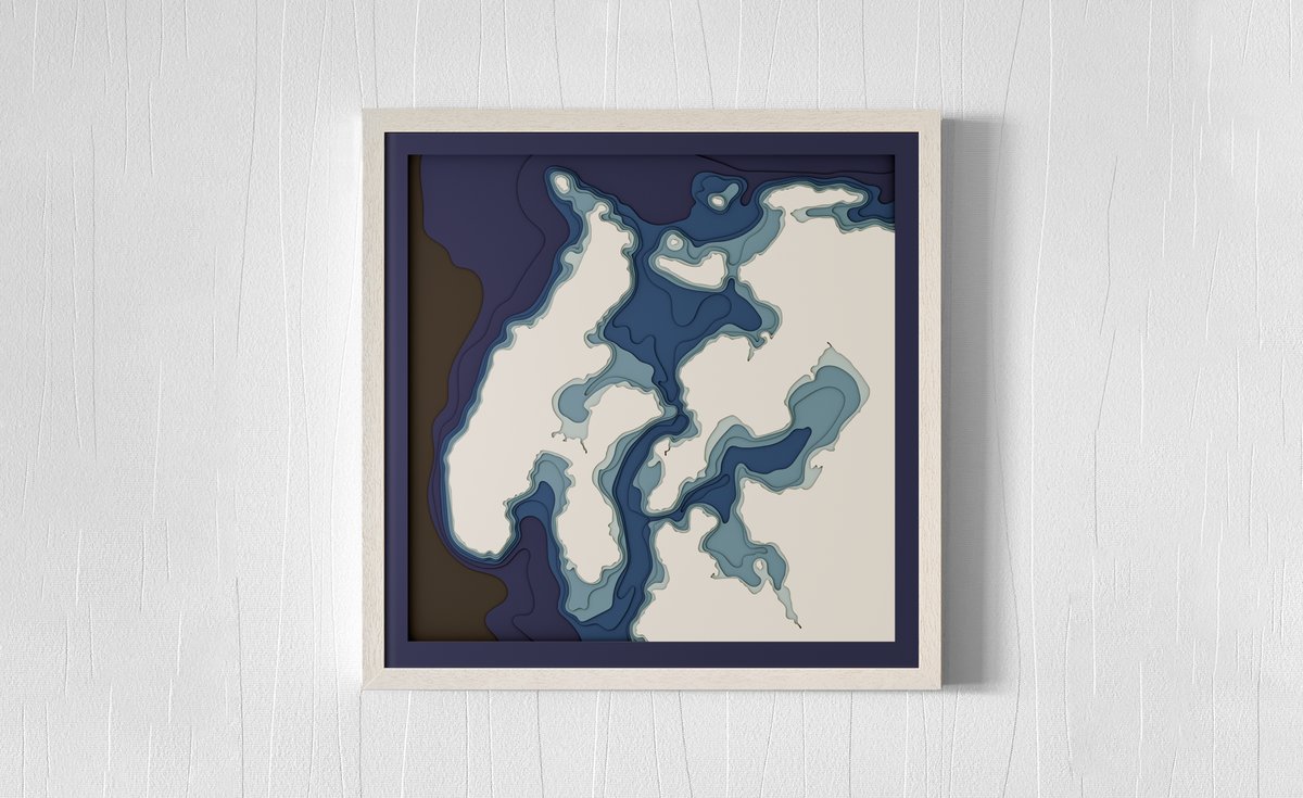 Henry Island and San Juan Island, WA, USA design