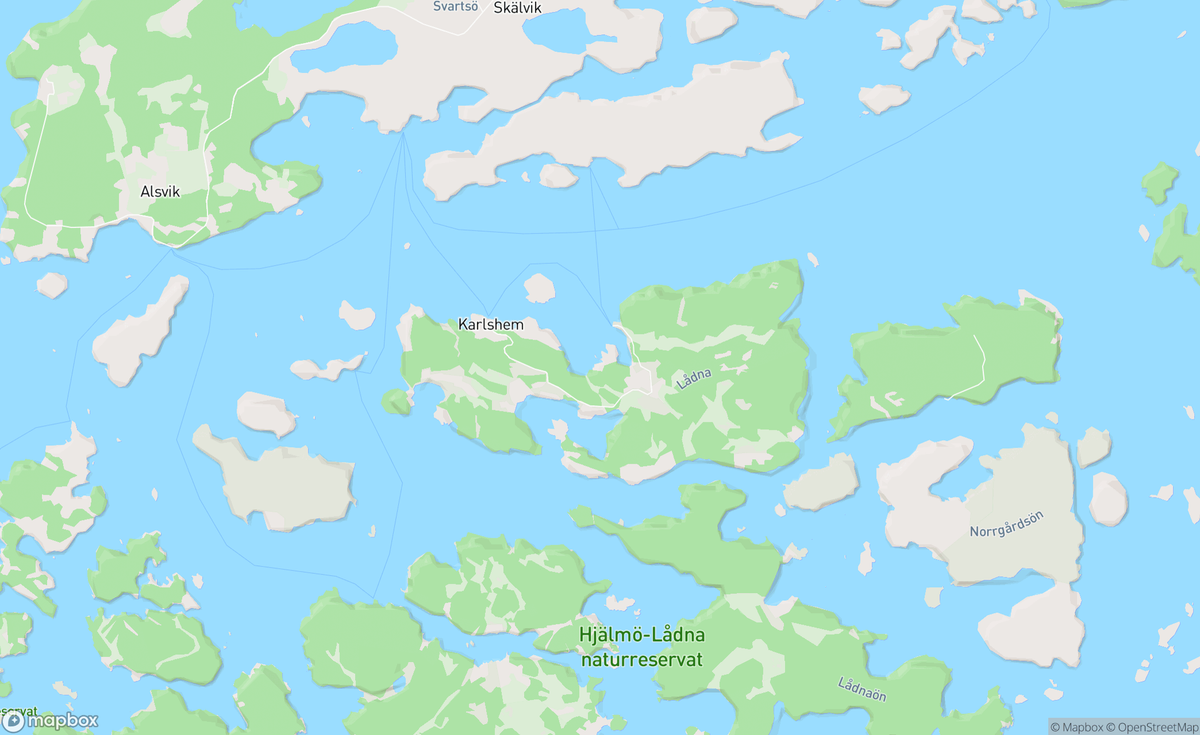 Map of Karlshem & Lådna, Stockholm, SWE