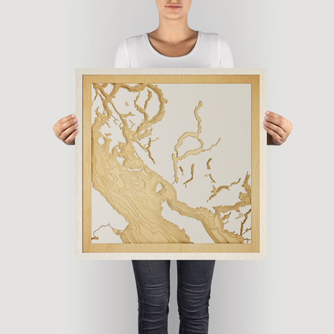 Texada Island to Cortes Island, Sunshine Coast, BC, CAN
