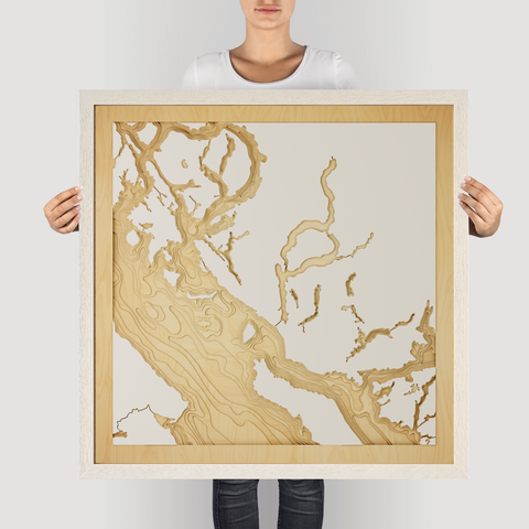 Texada Island to Cortes Island, Sunshine Coast, BC, CAN