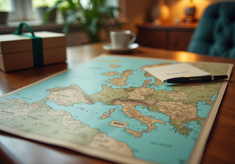 3 Strategies for Using European Maps in Corporate Gifting