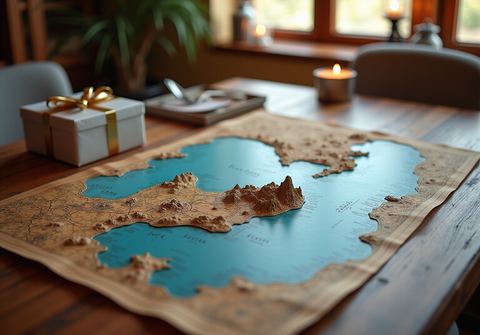 Craft the Perfect Gift for 10 Year Anniversary with 3D Maps