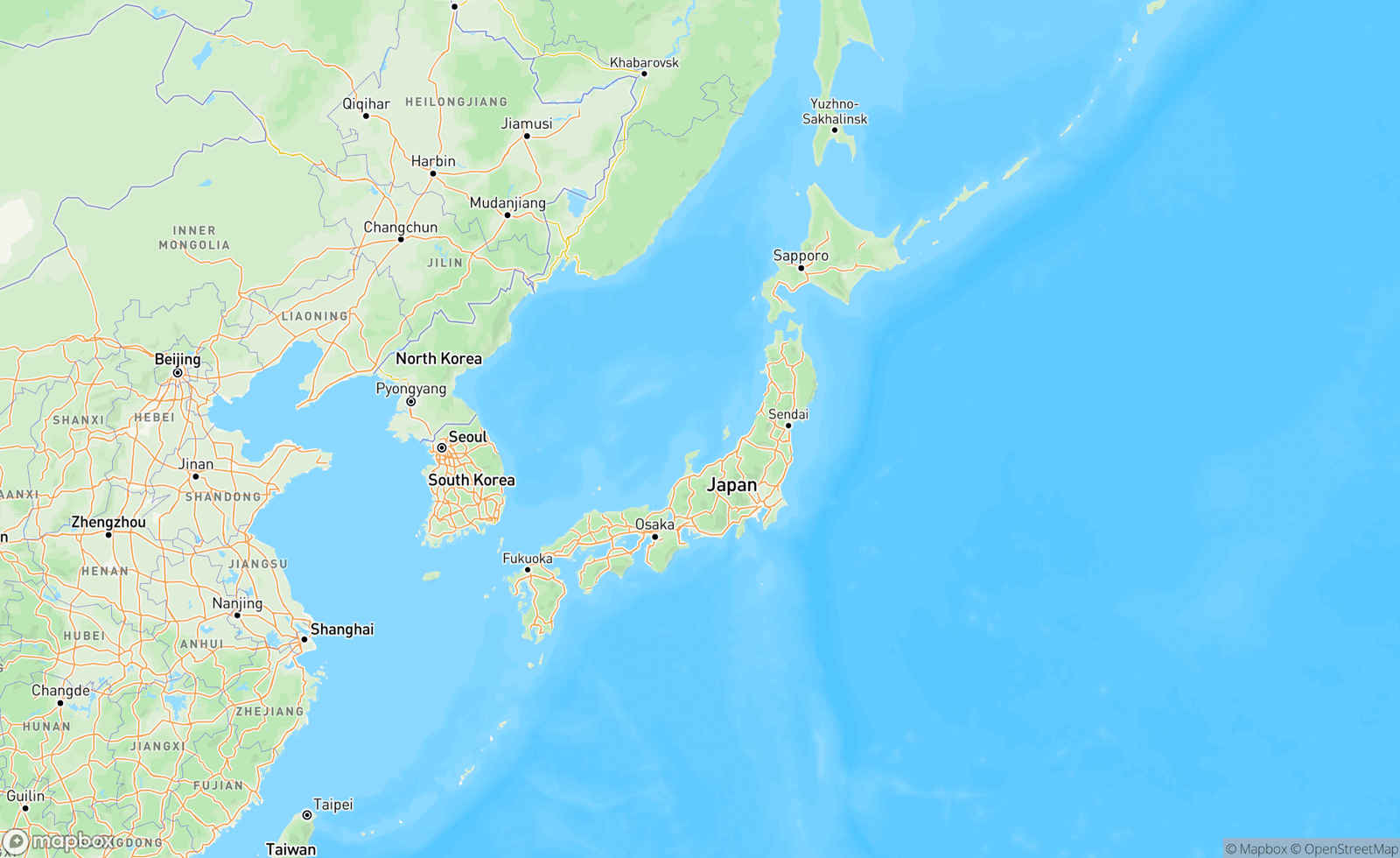 Map of Japan