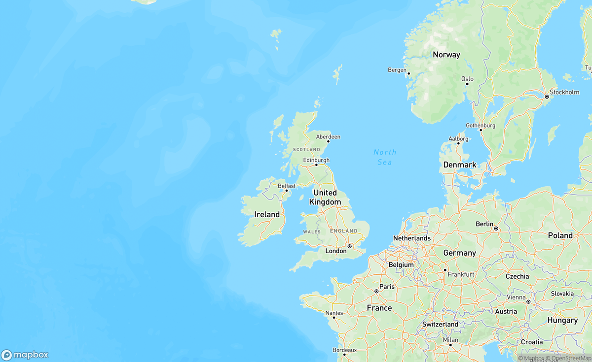 Map of UK