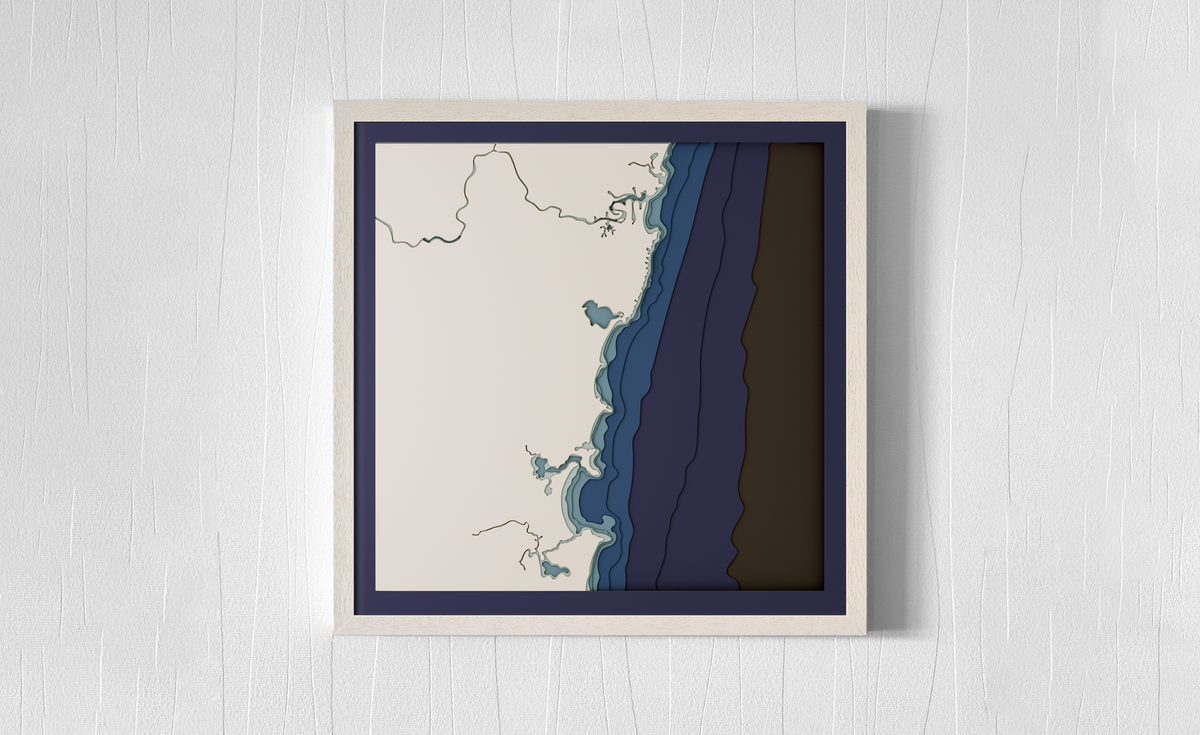 Bega River, Tathra, Bournda Pambula, NSW, AUS design