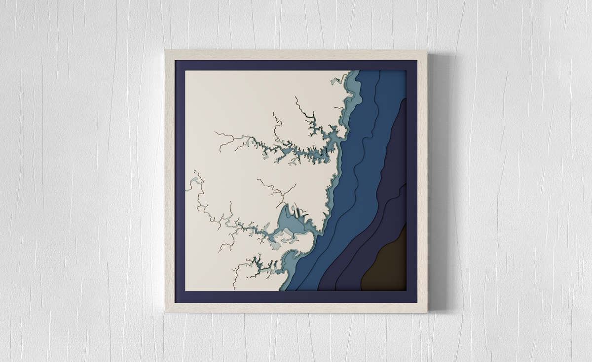 Sydney to Cronulla, NSW, AUS design