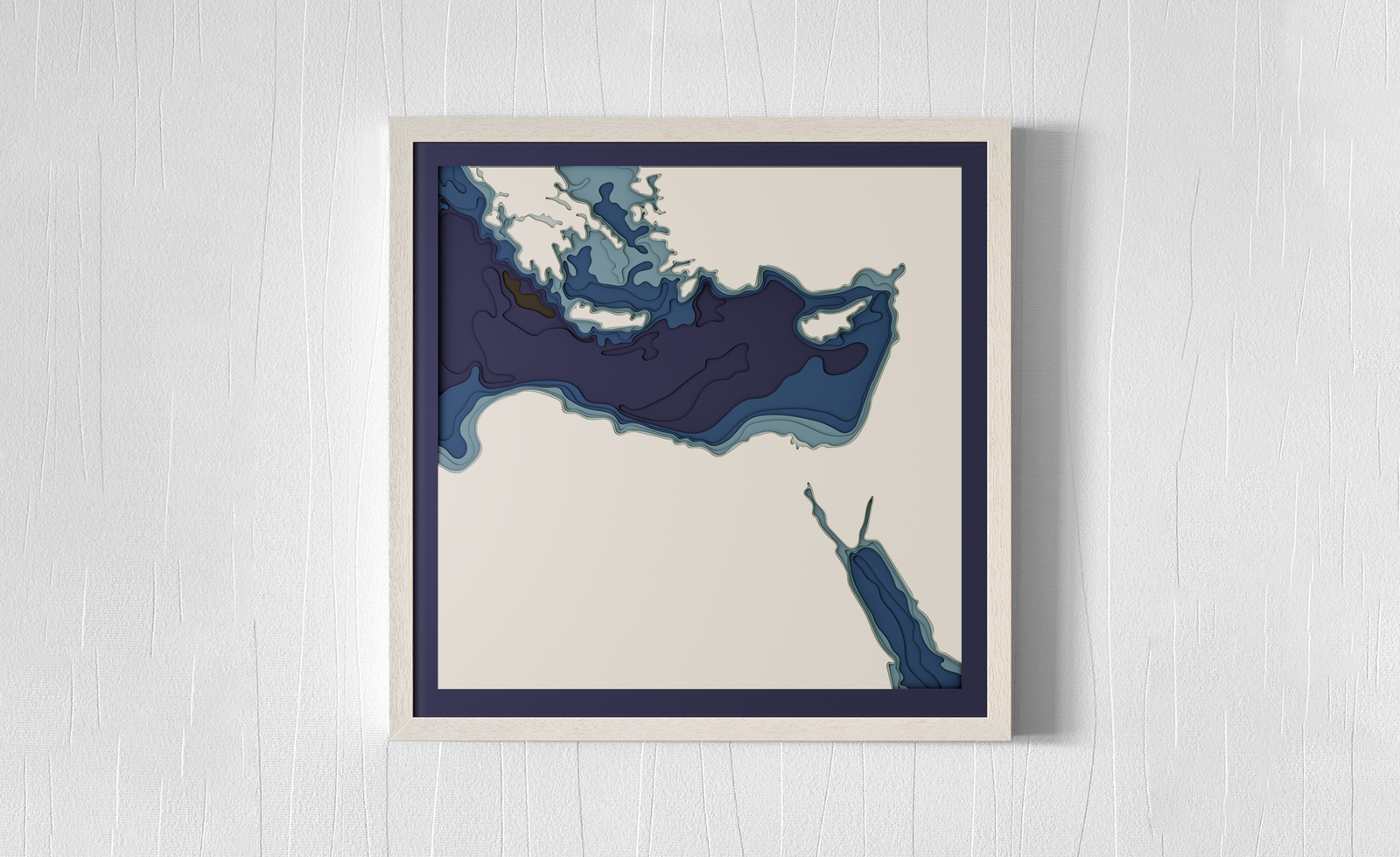 Mediterranean Sea to Red Sea design