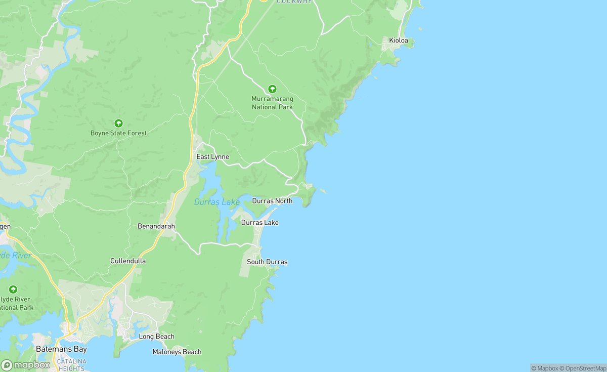 Map of Depot Beach, NSW, AUS