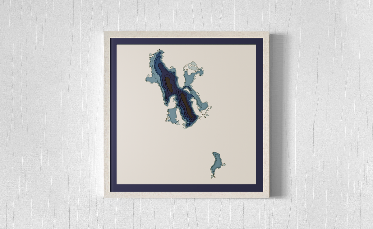 Great Salt Lake & Utah Lake, UT, USA design