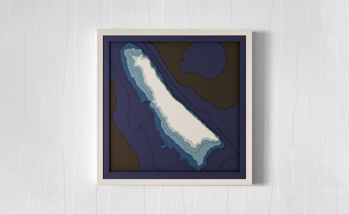 San Clemente Island, CA, USA design