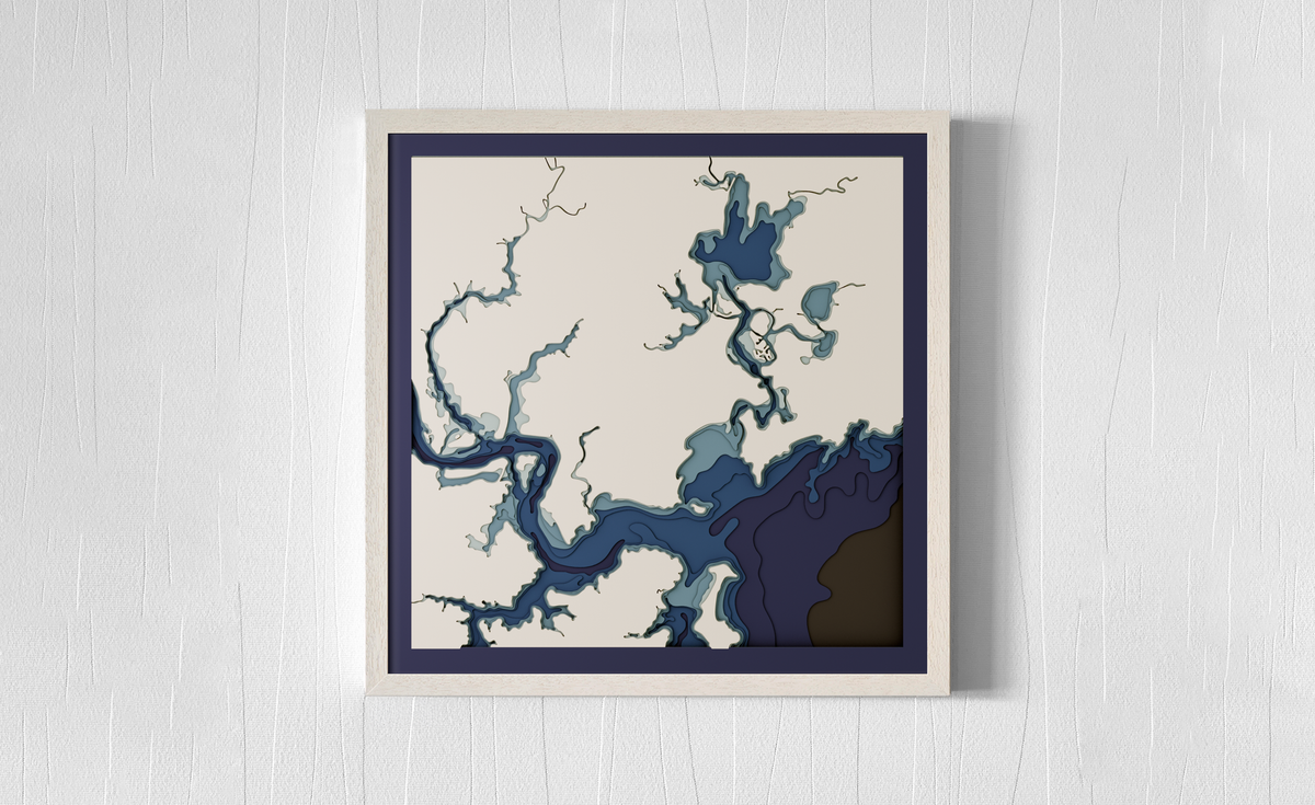 Hawkesbury River, Broken Bay, NSW, AUS design