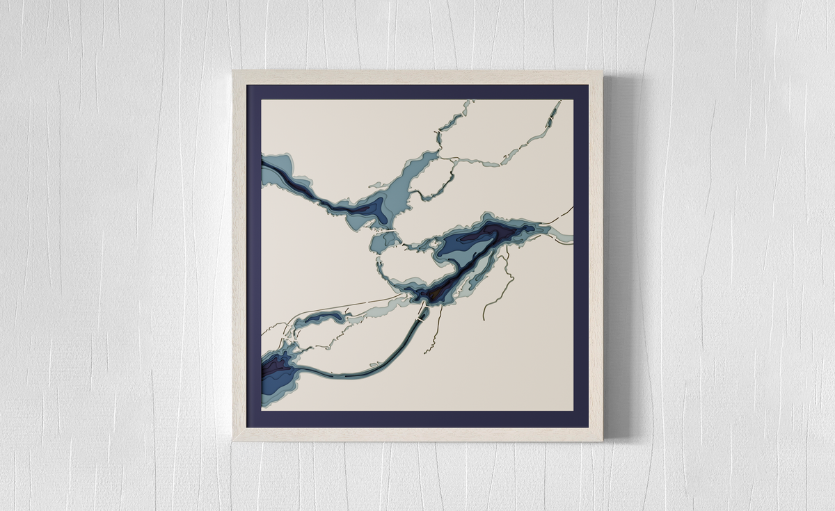 Lake of Two Mountains & St. Lawrence River, Vaudreuil-Soulanges, QC, CAN design