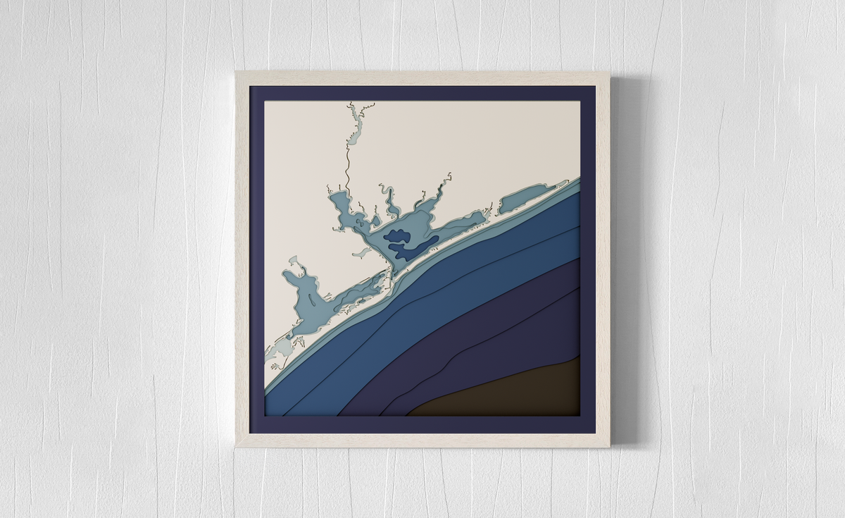 Matagorda Bay, TX, USA design