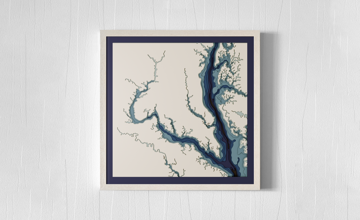 Potomac River, Chesapeake Bay, MD, USA design