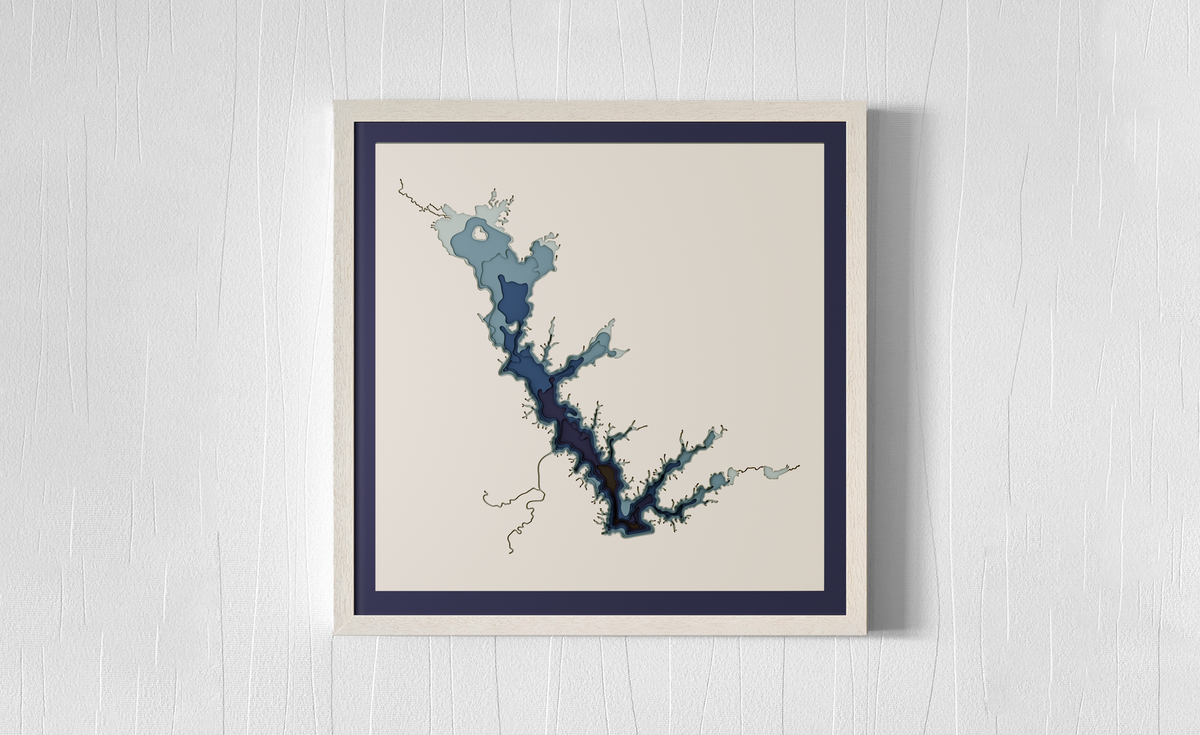 Cedar Creek Reservoir, TX, USA design