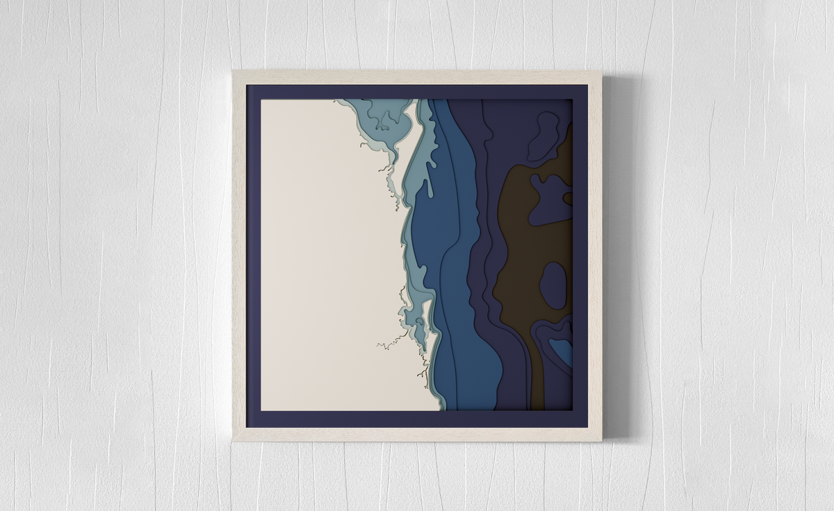 K'gari to Brisbane, QLD, AUS design