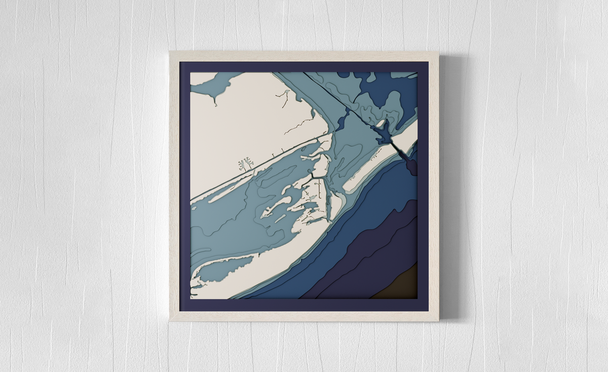 Port OConnor, Matagorda Bay, Espiritu Santo Bay, TX, USA design