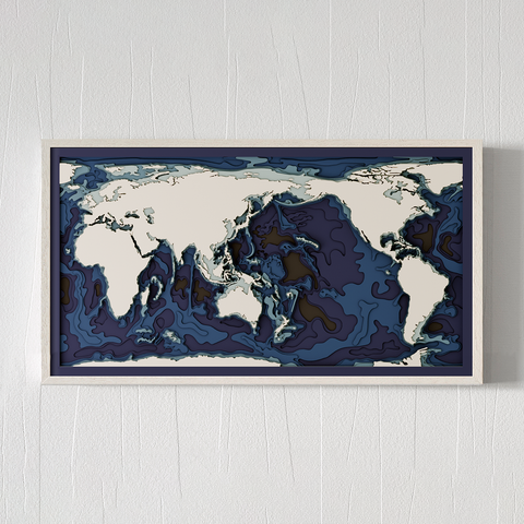 3D World Map by Pangea Maps