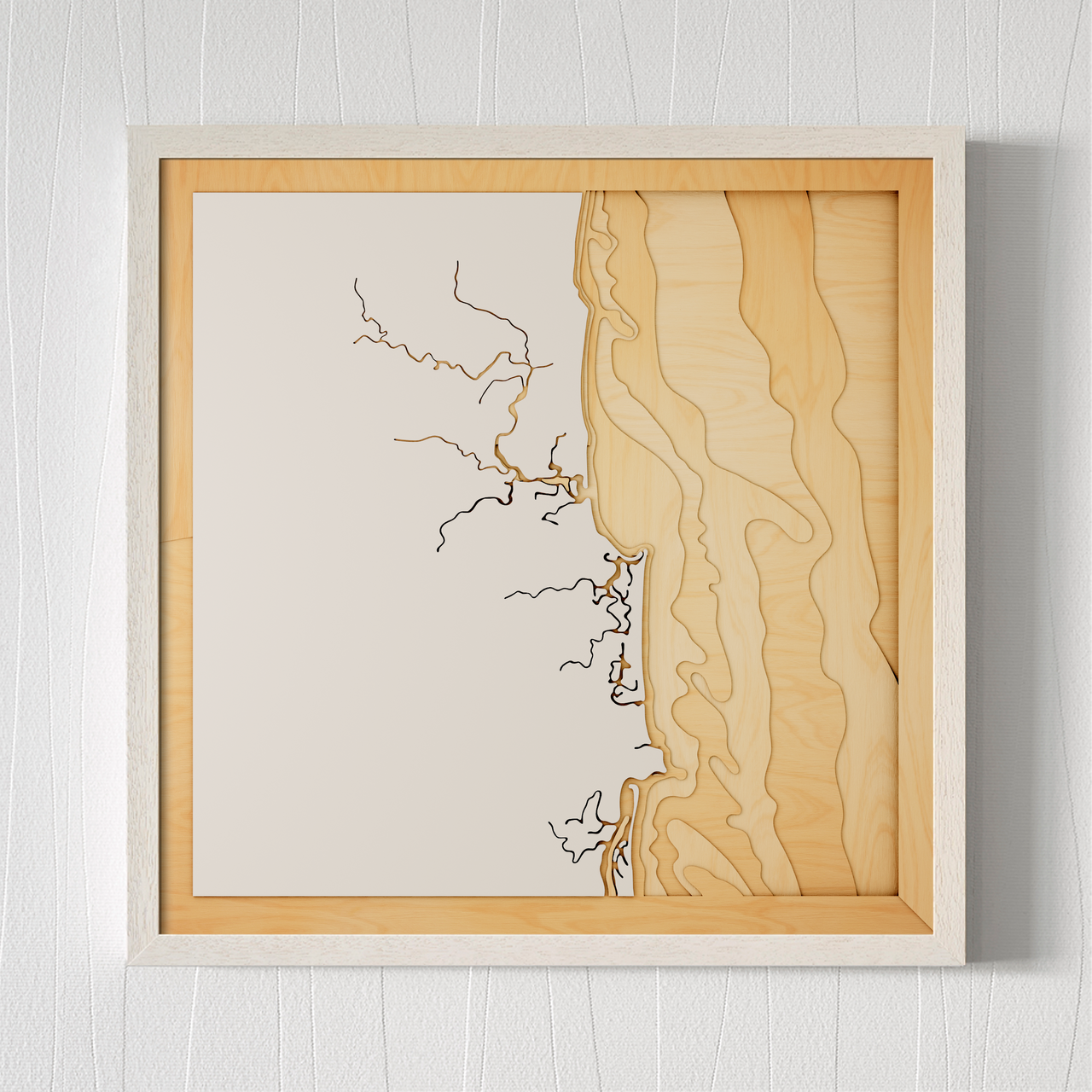 3D Map of Sunshine Coast, QLD, AUS – Pangea Maps